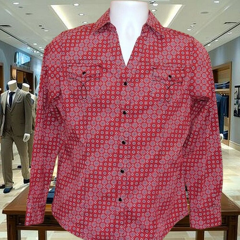 Pendleton Snap Buttons Country Western Women's Shirt Size M Pristine Condition